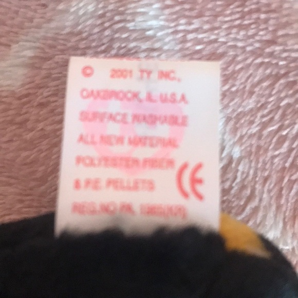 Rare 2001 Ty Original Beanie Babie Buzzie - Picture 5 of 6
